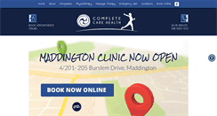 Desktop Screenshot of chiropractic-clinic.com.au